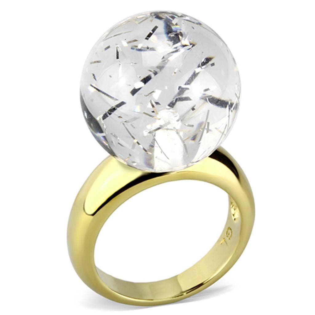 Anillo De Cristal Austriaco Amarillo Rectangular Clásico 925 Anillo De Cristal Austriaco Amarillo Rectangular Clásico 925